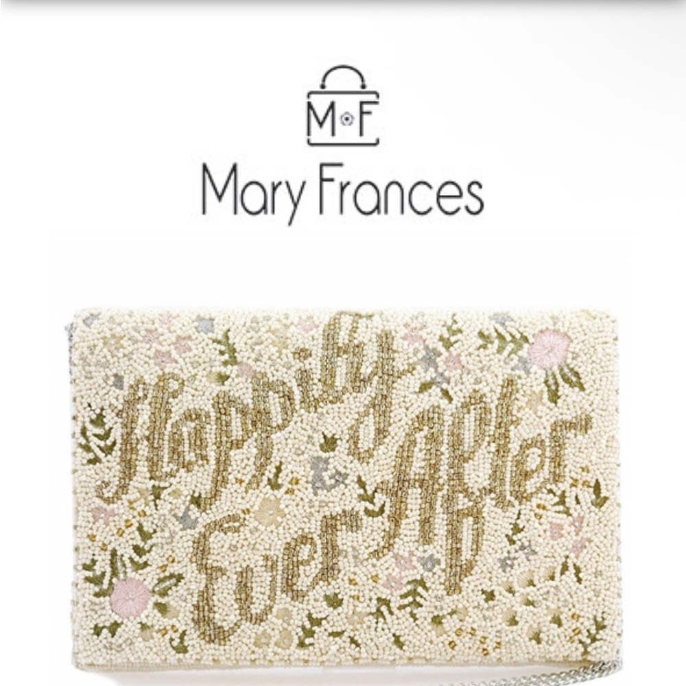 Mary Frances Silver Chain Strap with Branded Tag